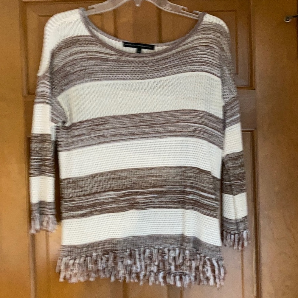 WHBM 3/4 sleeve sweater